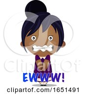 Indian Girl Saying Ewww by Morphart Creations