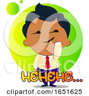 Poster, Art Print Of Business Man Laughing