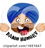 Poster, Art Print Of Muslim Guy Feeling Damn Hungry