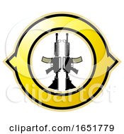 Icon With Guns by Lal Perera
