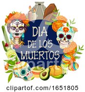 Dia De Los Muertos Day Of The Dead Design