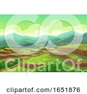 Poster, Art Print Of Chinese Rice Fields