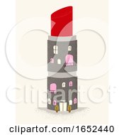 Lipstick Building Illustration