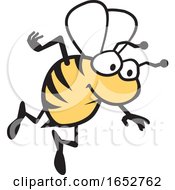 Cartoon Honey Bee by Johnny Sajem
