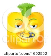 Punk Mohawk Emoji Emoticon Icon Cartoon Character by AtStockIllustration