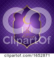 Poster, Art Print Of Elegant Background For Eid Mubarak
