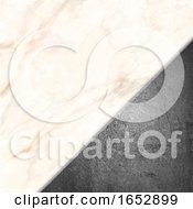 Poster, Art Print Of Grunge Metal On A Marble Stone Texture
