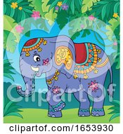 Poster, Art Print Of Cute Indian Elephant