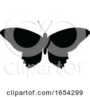 Poster, Art Print Of Butterfly Insect Animal Silhouette