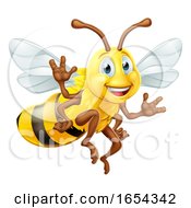 Poster, Art Print Of Bumble Bee Cartoon Character
