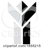 Poster, Art Print Of Abstract Gray And Black Cheering Person Icon