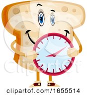 Time Bread Illustration Vector by Morphart Creations