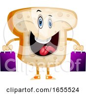 Shopping Bread Illustration Vector by Morphart Creations