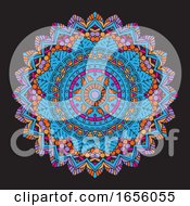 Abstract Colourful Mandala Background