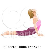 Poster, Art Print Of Woman Doing Yoga