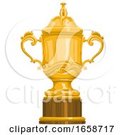Poster, Art Print Of Golden Championship Trophy Cup