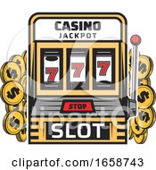 Poster, Art Print Of Gambling Casino Design