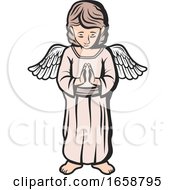 Poster, Art Print Of Praying Angel