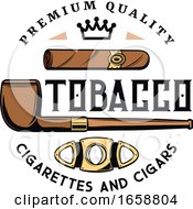 Poster, Art Print Of Cigar Tobacco Design