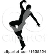 Poster, Art Print Of Street Dance Dancer Silhouette