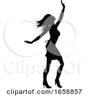 Woman Dancing Person Silhouette