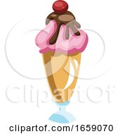 Poster, Art Print Of Ice Cream Cup