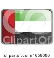 Poster, Art Print Of Vector Illustration Of United Arab Emirates Flag