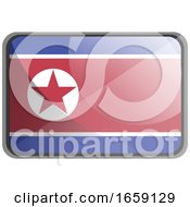 Vector Illustration Of North Korea Flag