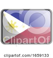 Poster, Art Print Of Vector Illustration Of Philippines Flag
