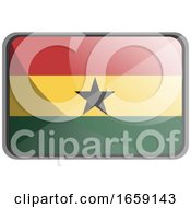 Poster, Art Print Of Vector Illustration Of Ghana Flag