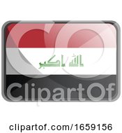 Poster, Art Print Of Vector Illustration Of Iraq Flag