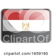 Poster, Art Print Of Vector Illustration Of Egypt Flag