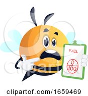 Poster, Art Print Of Bee Failed The Exam