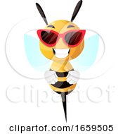 Poster, Art Print Of Bee Posing For A Picture