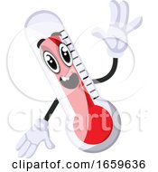 Thermometer Saying Hi by Morphart Creations