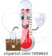 Poster, Art Print Of Thermometer With Bags