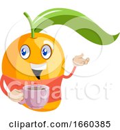 Poster, Art Print Of Mango With Coffee