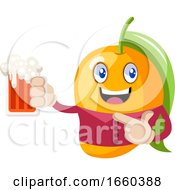 Poster, Art Print Of Mango With Beer