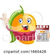 Mango Holding Calendar by Morphart Creations