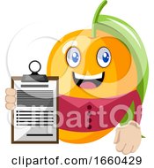 Poster, Art Print Of Mango With Schedule