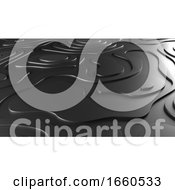 Poster, Art Print Of 3d Topology Relief Background