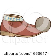 Red Tsarouchi Shoe