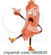 Poster, Art Print Of Shocked Sausage