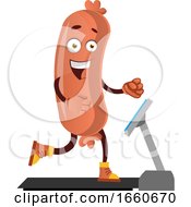 Poster, Art Print Of Sausage Running On Machine