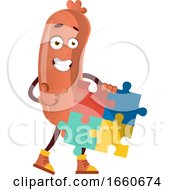 Sausage With Puzzle by Morphart Creations
