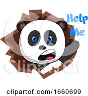 Poster, Art Print Of Panda Asking For Help