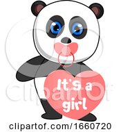 Poster, Art Print Of Baby Girl Panda