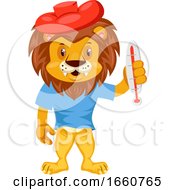 Poster, Art Print Of Sick Lion