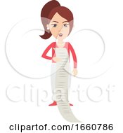 Poster, Art Print Of Woman With List To Do