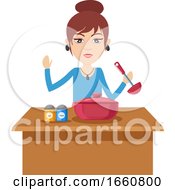 Poster, Art Print Of Woman Cooking